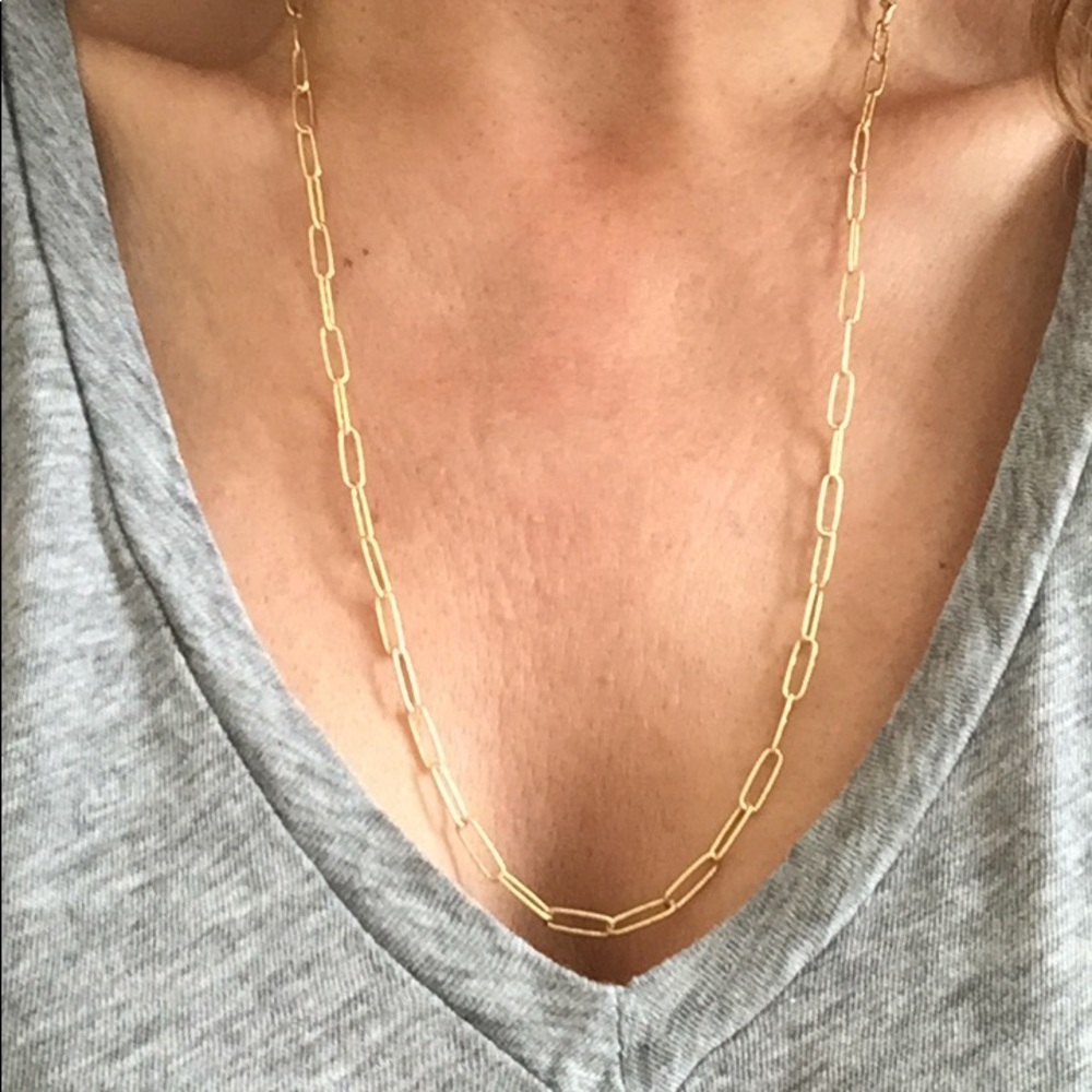 COPY - Sterling silver gold plated chain